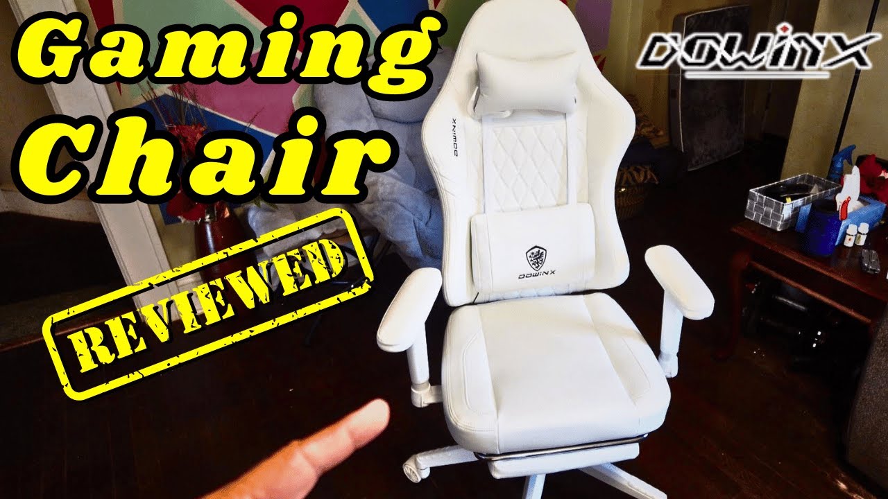 Dowinx PU Leather Massaging Gaming Chair - Assembly/Review
