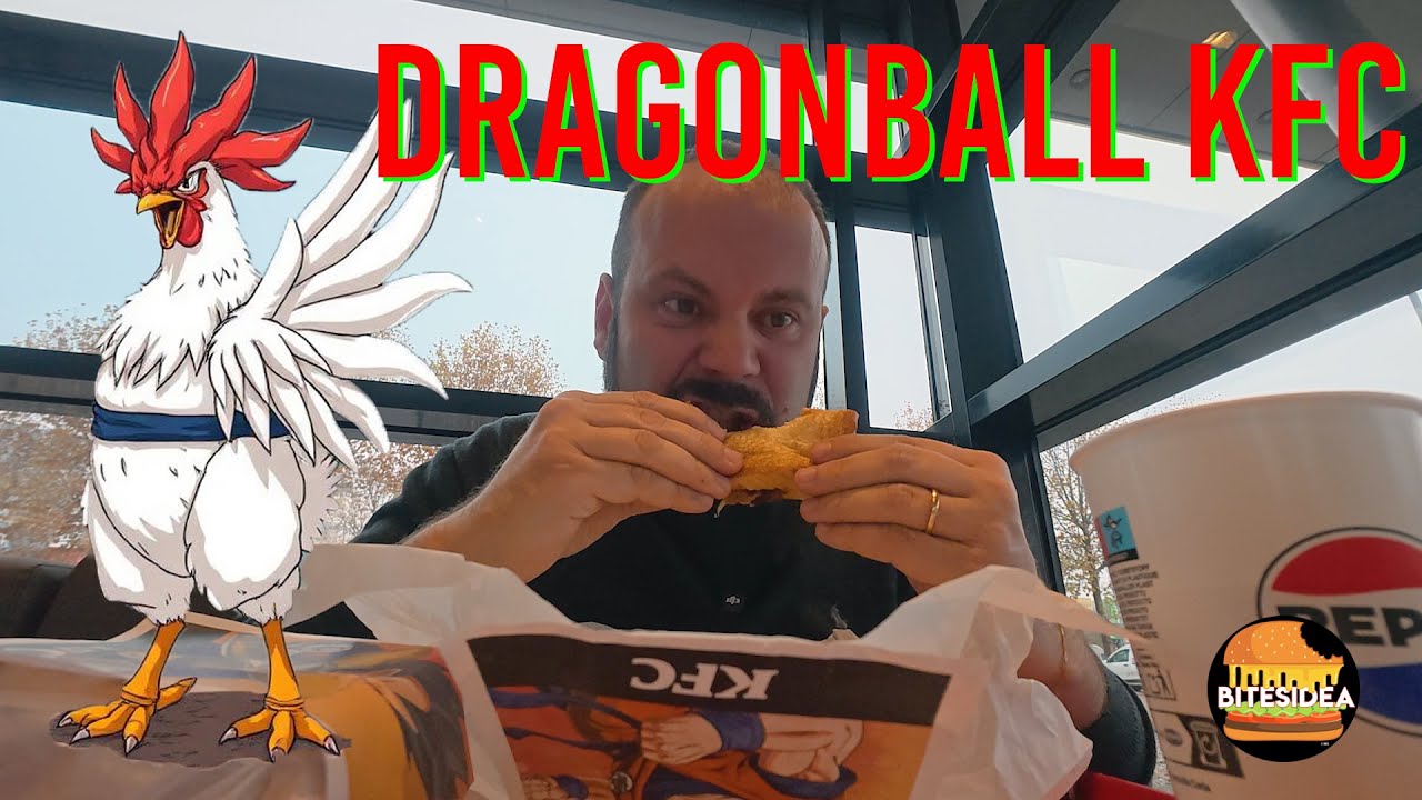 Assaggio i panini di KFC per Dragon Ball.