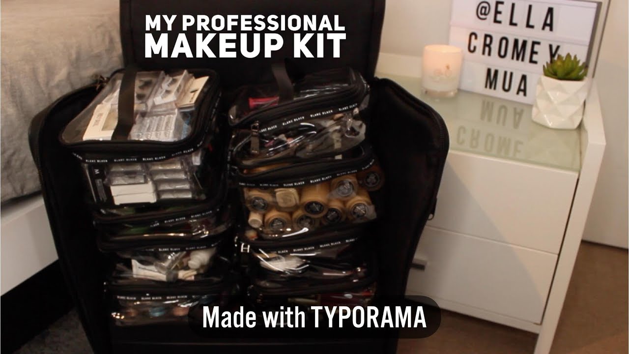 My Professional Makeup Kit | ELLA CROMEY