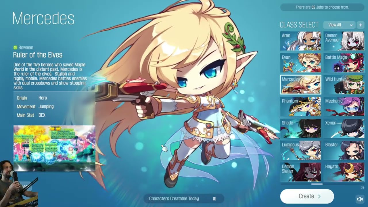 MapleStory Mercedes Character Guide (Up to Job 5)