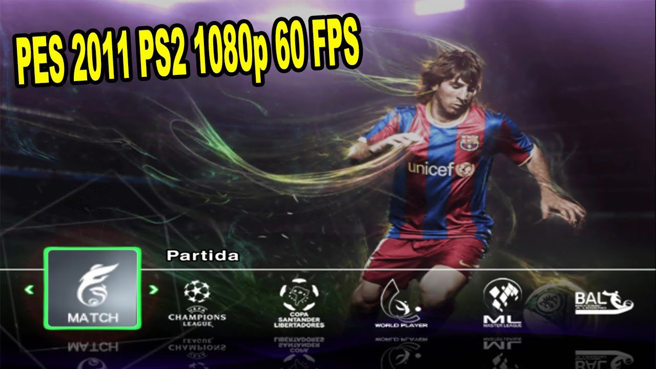 PES 2011 PLAYSTATION 2 GAMEPLAY