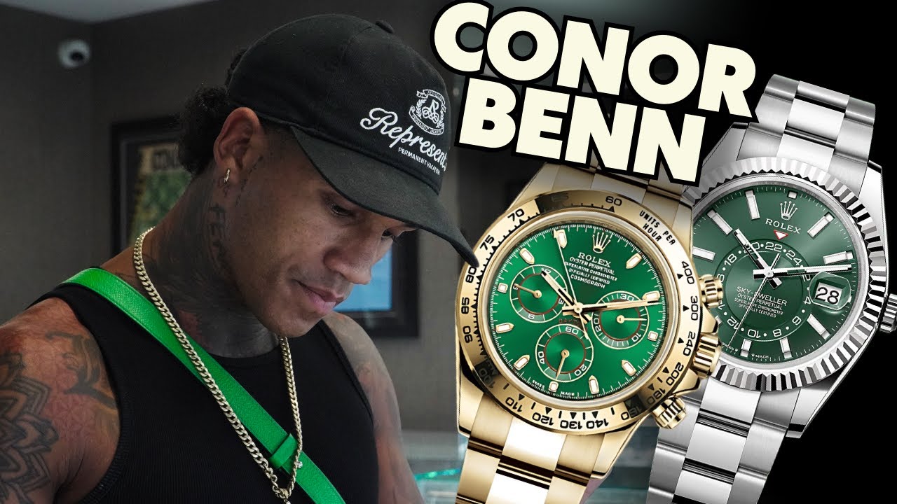 Конор Бенн продаёт свои Rolex Daytona и демонстрирует БЕЗУМНЫЕ часы, изготовленные на заказ! | Tr...