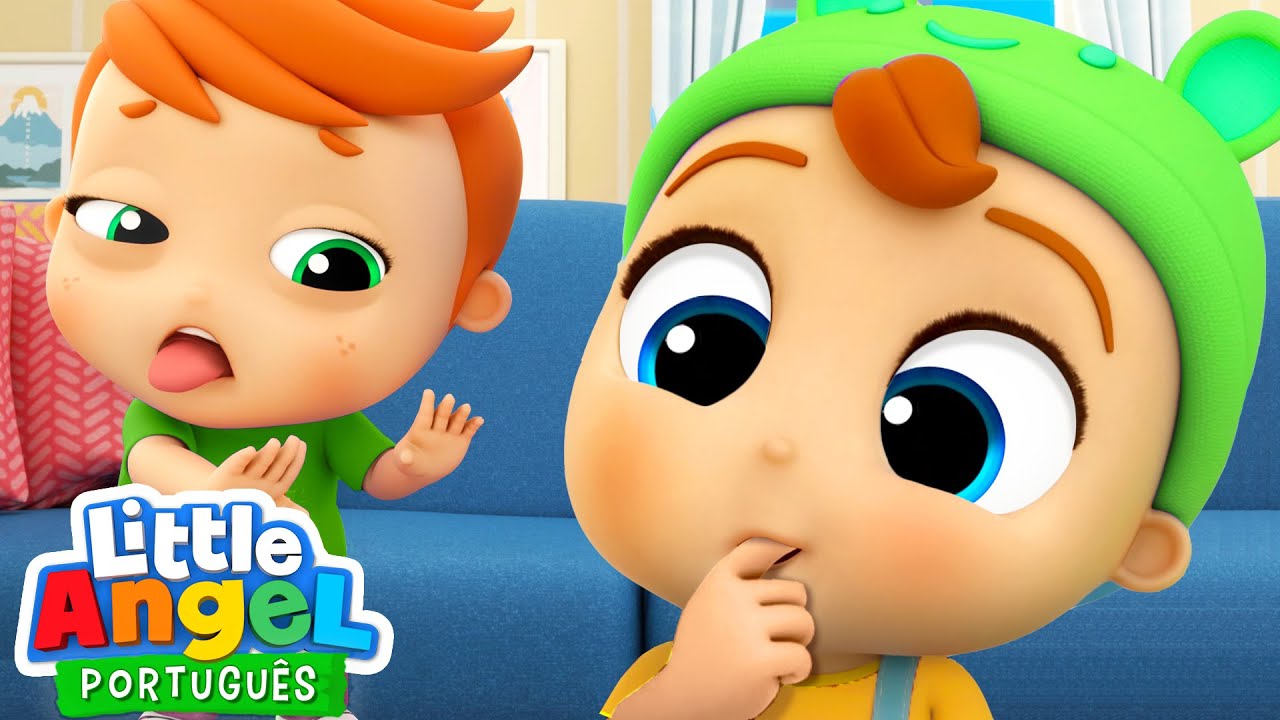 🥱 Tira a Mão da Boca Joãozinho! 🥱 | Little Angel Brasil | Músicas Infantis em Português