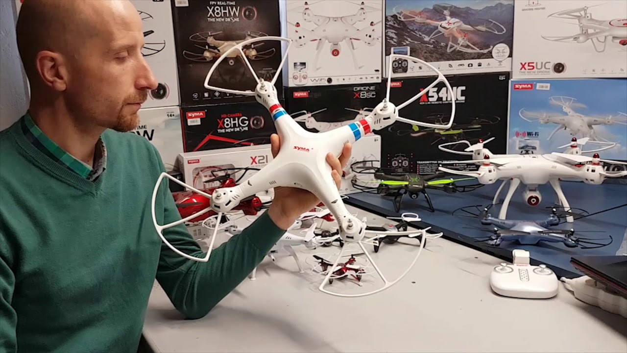 Rozdělení dronů Syma z MojeRC.cz
