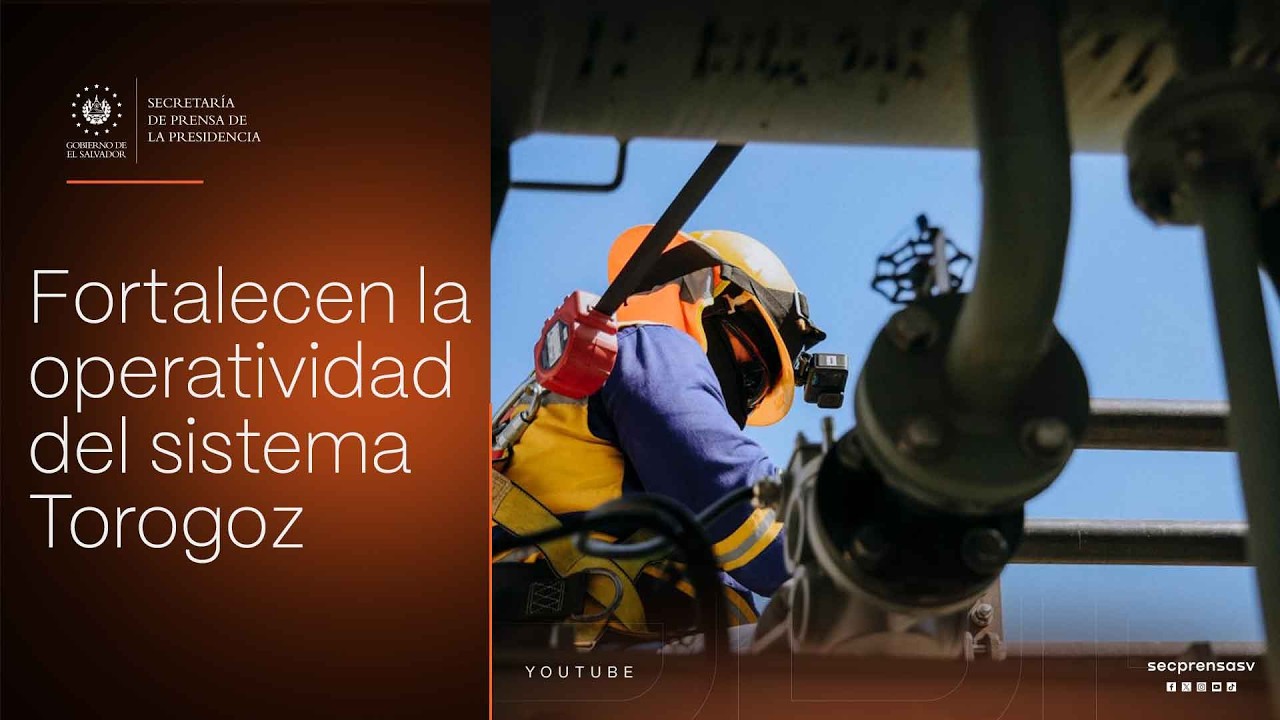 Gobierno del Presidente Bukele realiza mantenimientos en Estación de Bombeo 2 del sistema Torogoz