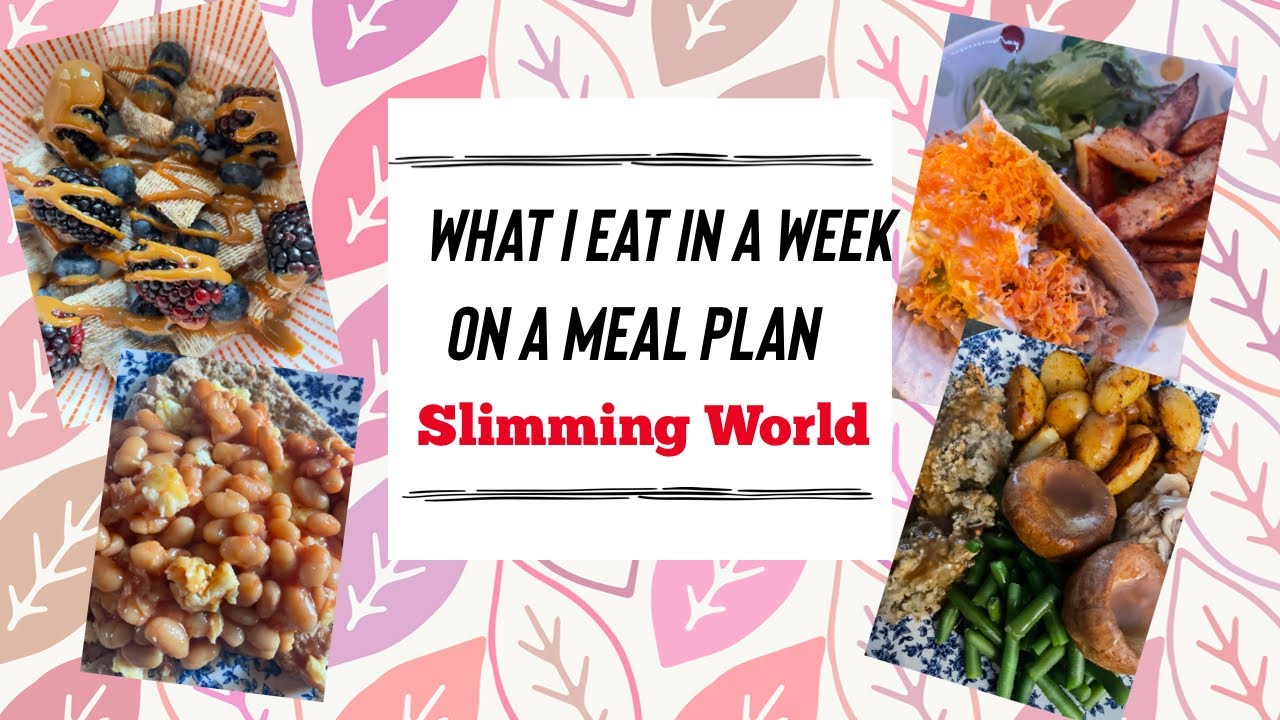 What I Eat In A Week Following My Meal Plan // Slimming World // Weight loss // March 2023