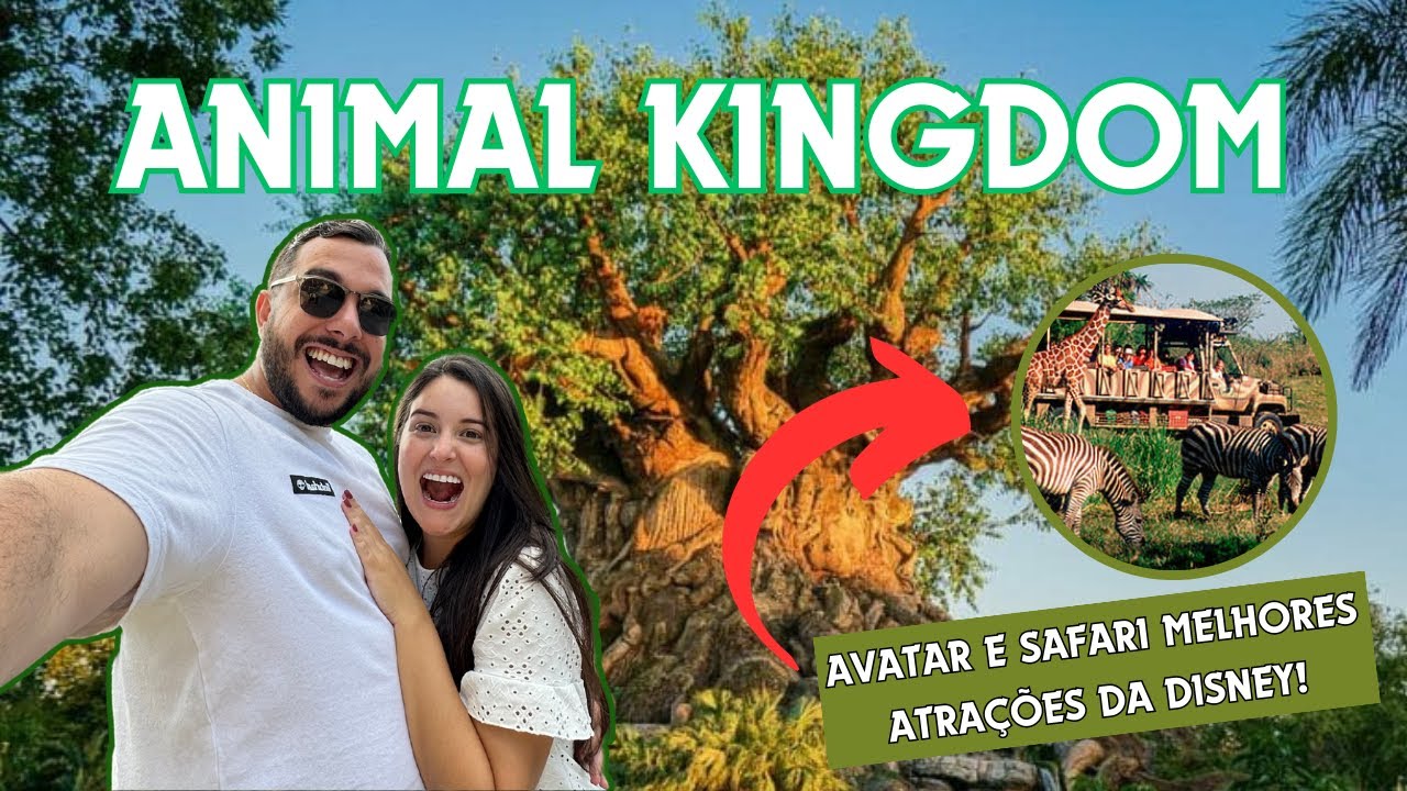 ANIMAL KINGDOM na DISNEY ORLANDO -  Melhores atrações e muitas dicas! | VLOG NICOLAS MIRANDA