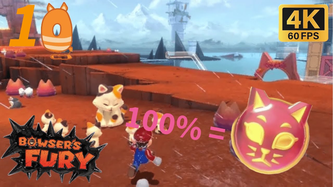 100% und Kampf gegen GIGACHAT BOWSER!!! -Bowsers Fury- #10