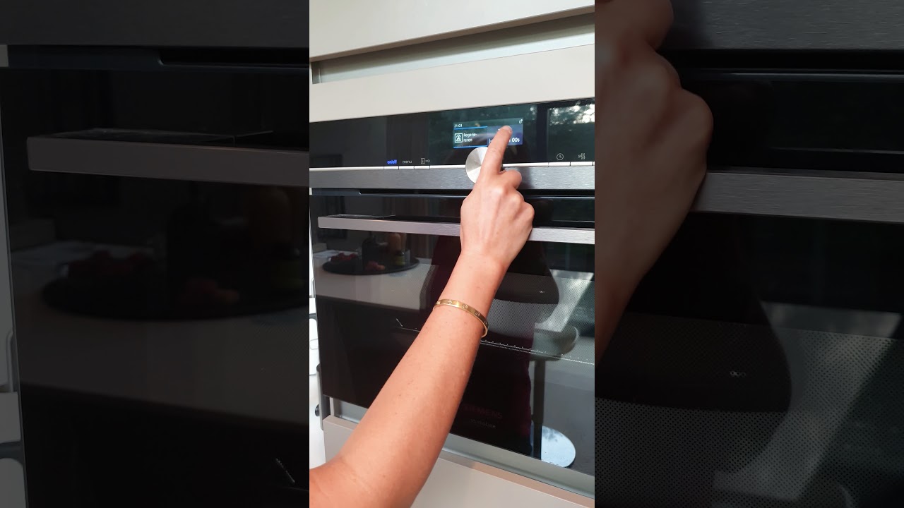 Stoom oven regenereren stand - Tutorial 2