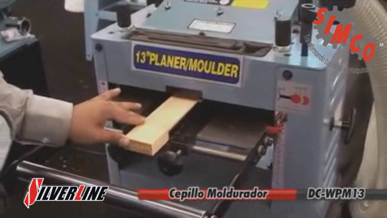 Cepillo moldurador de 13