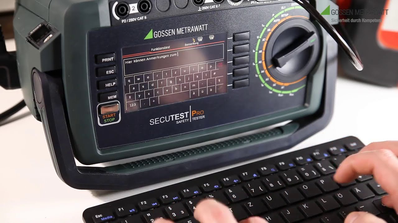 Тестирование дефибриллятора с помощью SECUTEST PRO в соотв. ГОСТ Р МЭК 62353 