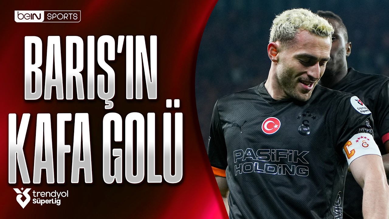 Barış Alper Yılmaz'ın Şık Kafa Gol&uuml; | G&ouml;ztepe - Galatasaray | Trendyol S&uuml;per Lig