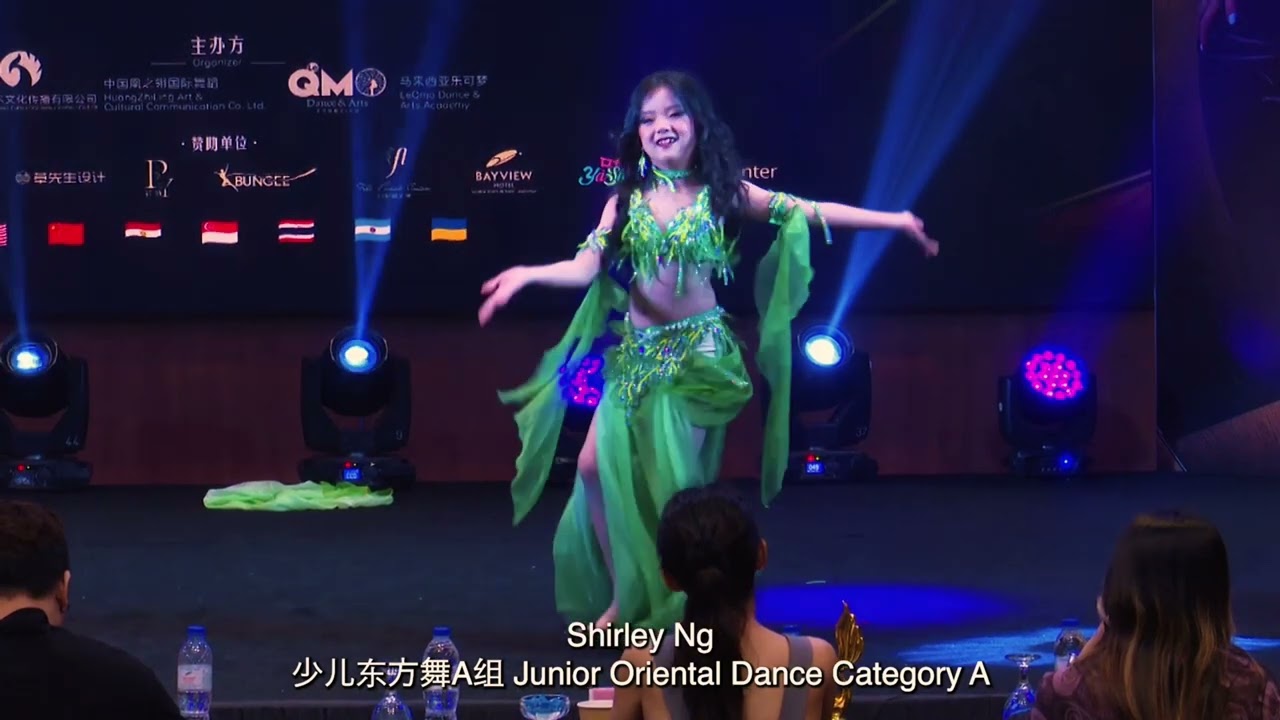 Gawaher Rem. - Dr Samy Farag | Oriental, Mejanse Solo by Shirley Ng | Belly Dance Kids Competition