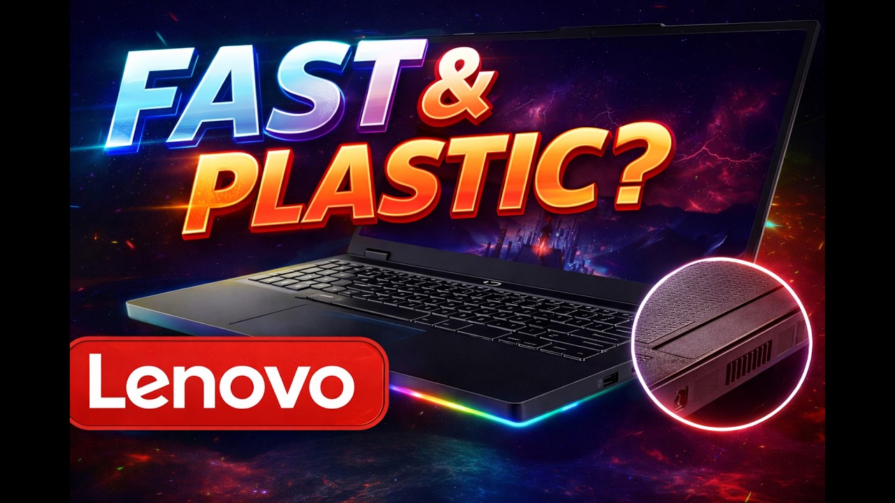 Lenovo Legion 15AHP10 – Fast… But All Plastic? 😅 Full Setup Walkthrough