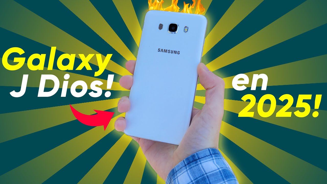 Usando el Galaxy J7 en 2025… ¡Qué sorpresa! 👀