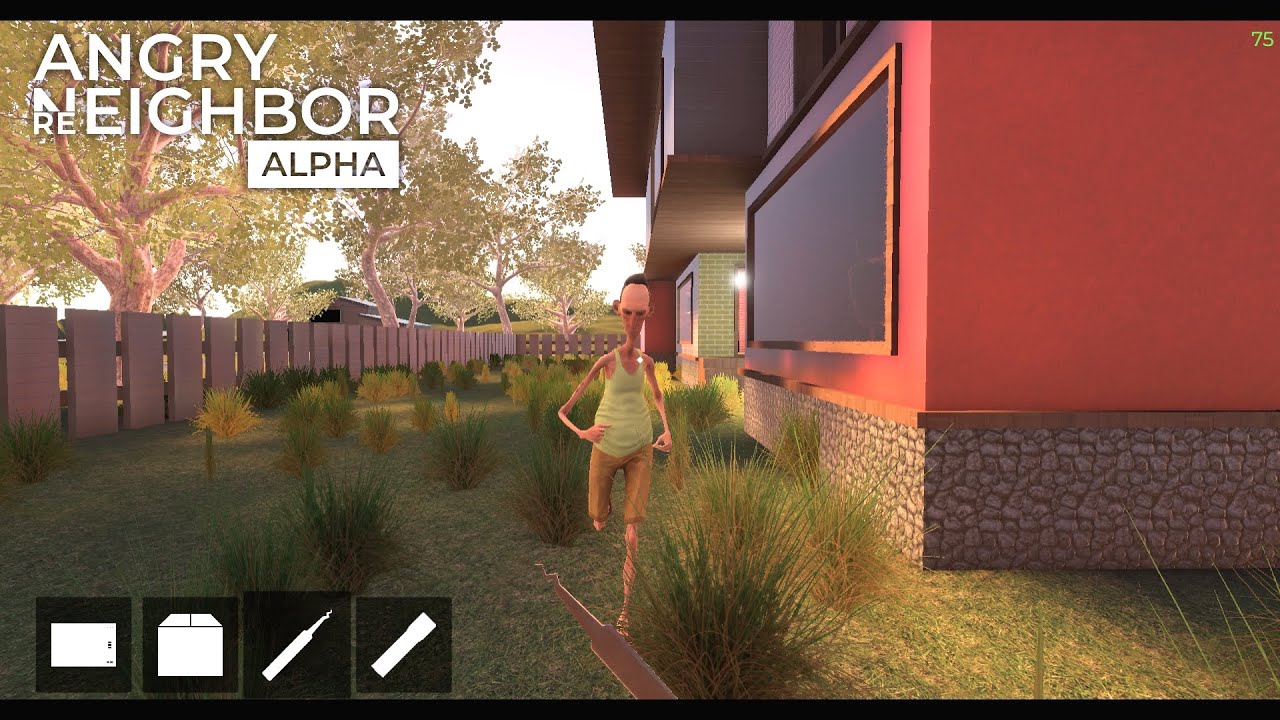 Angry reNeighbor ALPHA Update | FANGAME GAMEPLAY