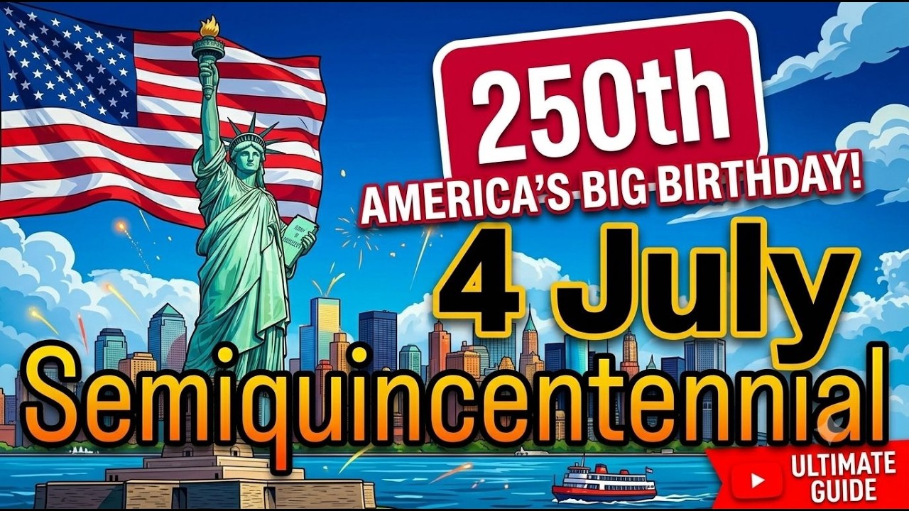 United States 250th Anniversary Semiquincentennial . Independence Day Special