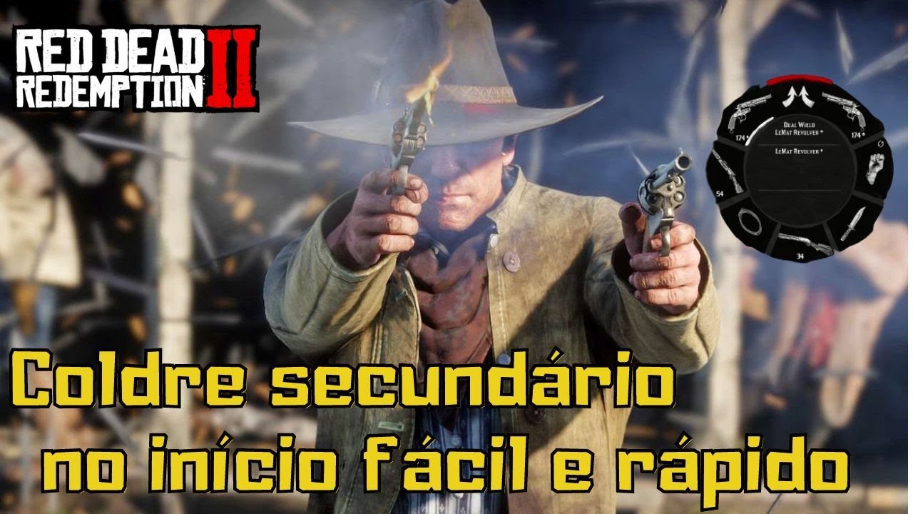 COMO OBTER O COLDRE SECUNDÁRIO - RED DEAD REDEMPTION 2