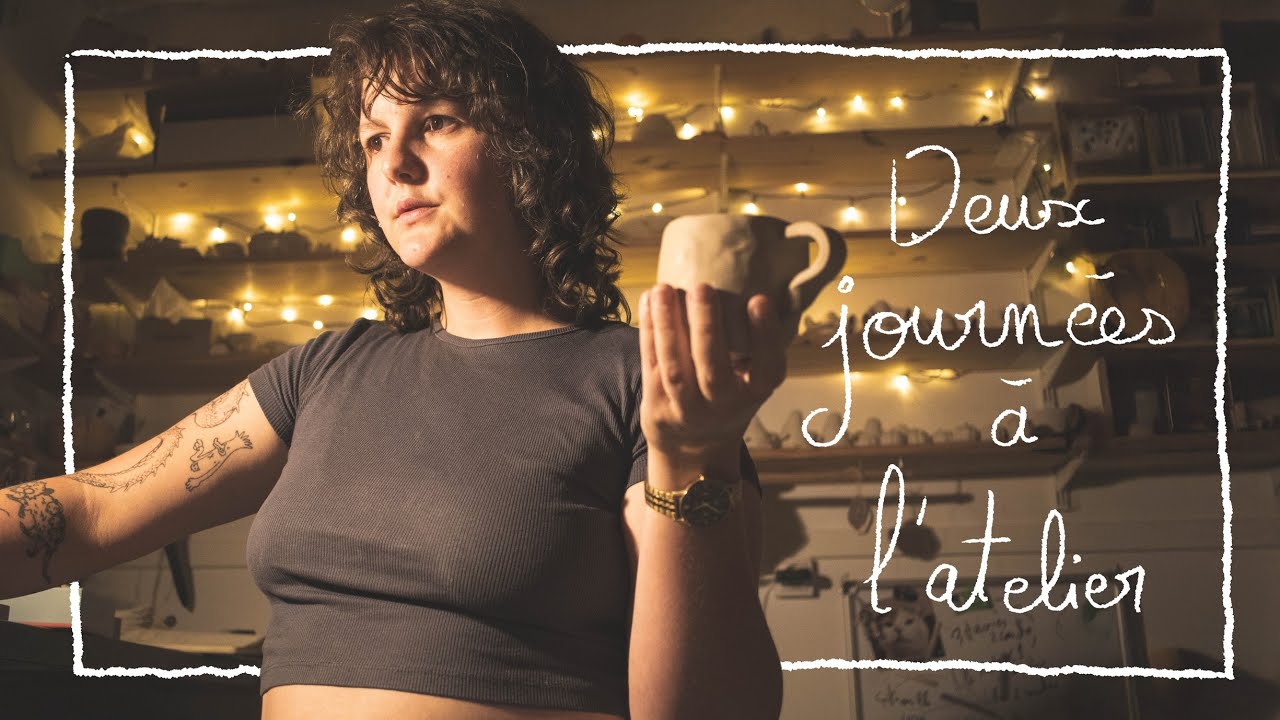 Vlog céramique ☕​ Modelage des tasses et ouverture de four