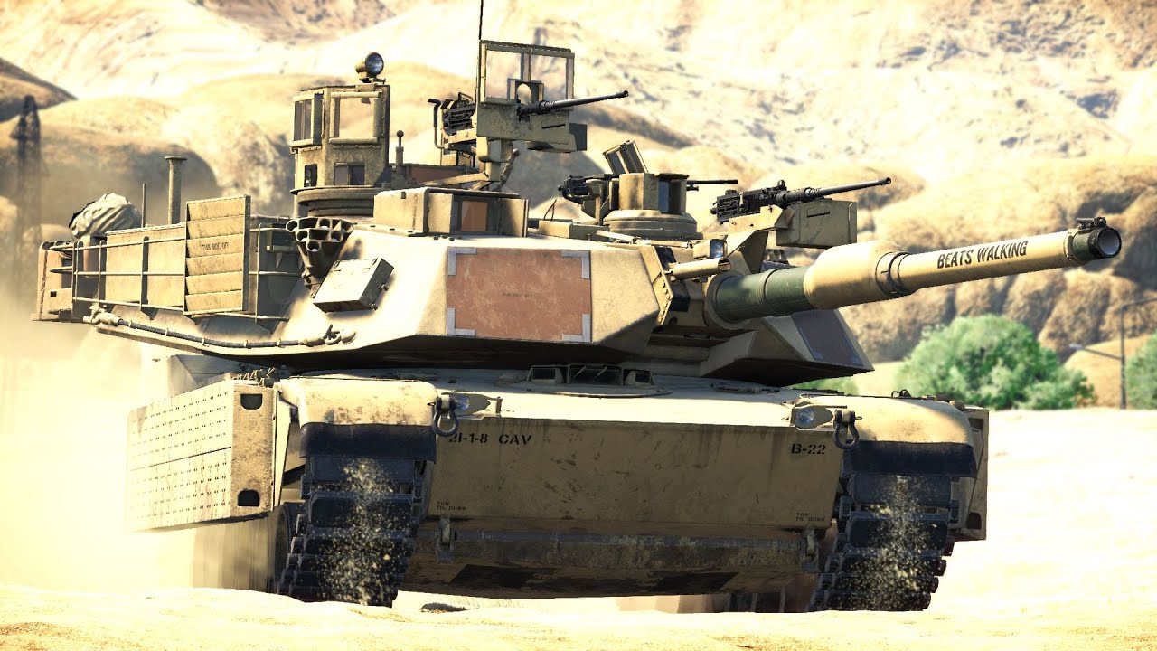M1A2 SEP American Main Battle Tank Gameplay || War Thunder