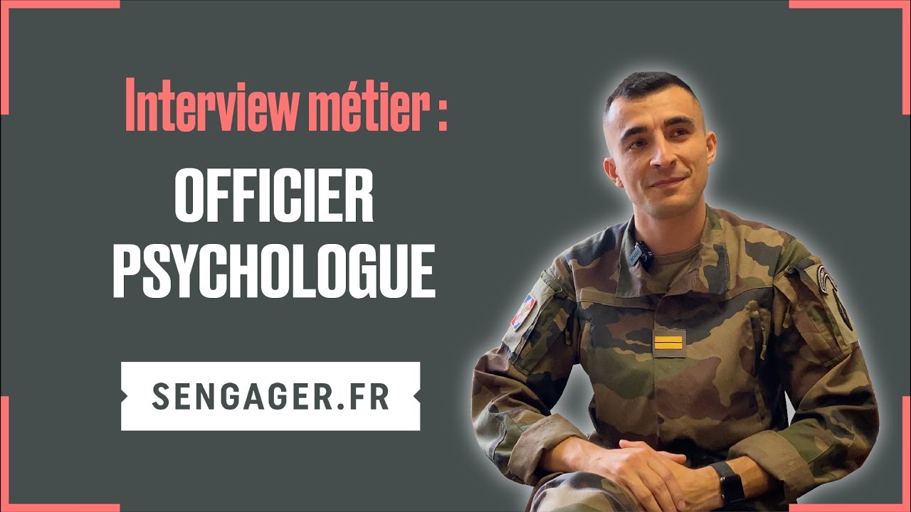 Lieutenant Thibault, psychologue dans l’armée de Terre
