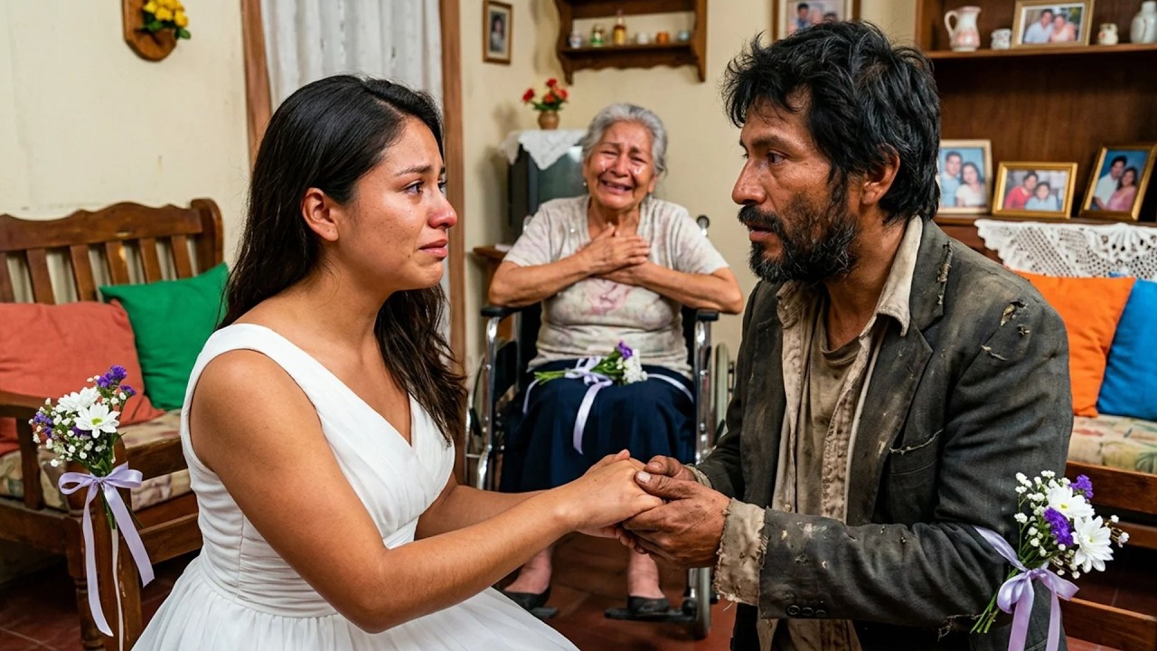 Le pedi matrimonio a un VAGABUNDO, PARA CUMPLIR EL SUEÑO DE MI ABUELITA DE VERME VESTIDA DE BLANCO