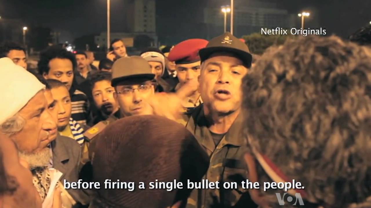 Oscar-Nominated Film Examines Egyptian Uprising