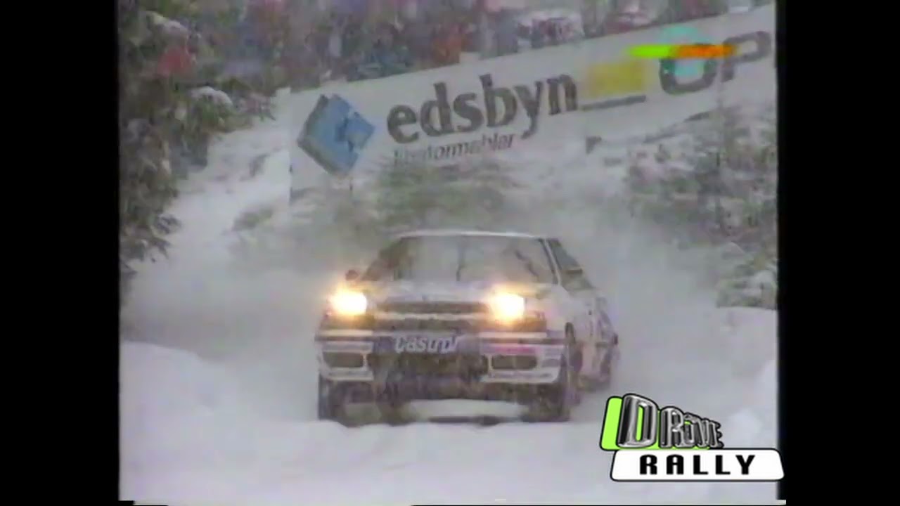 Drive Rally Retro: TV Report Rally Finnskog Norway 1993 / SNOW ACTION