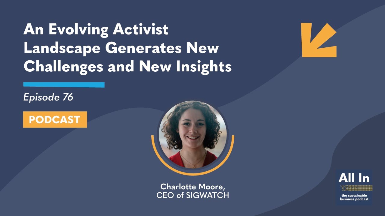 An Evolving Activist Landscape Generates New Challenges and New Insights