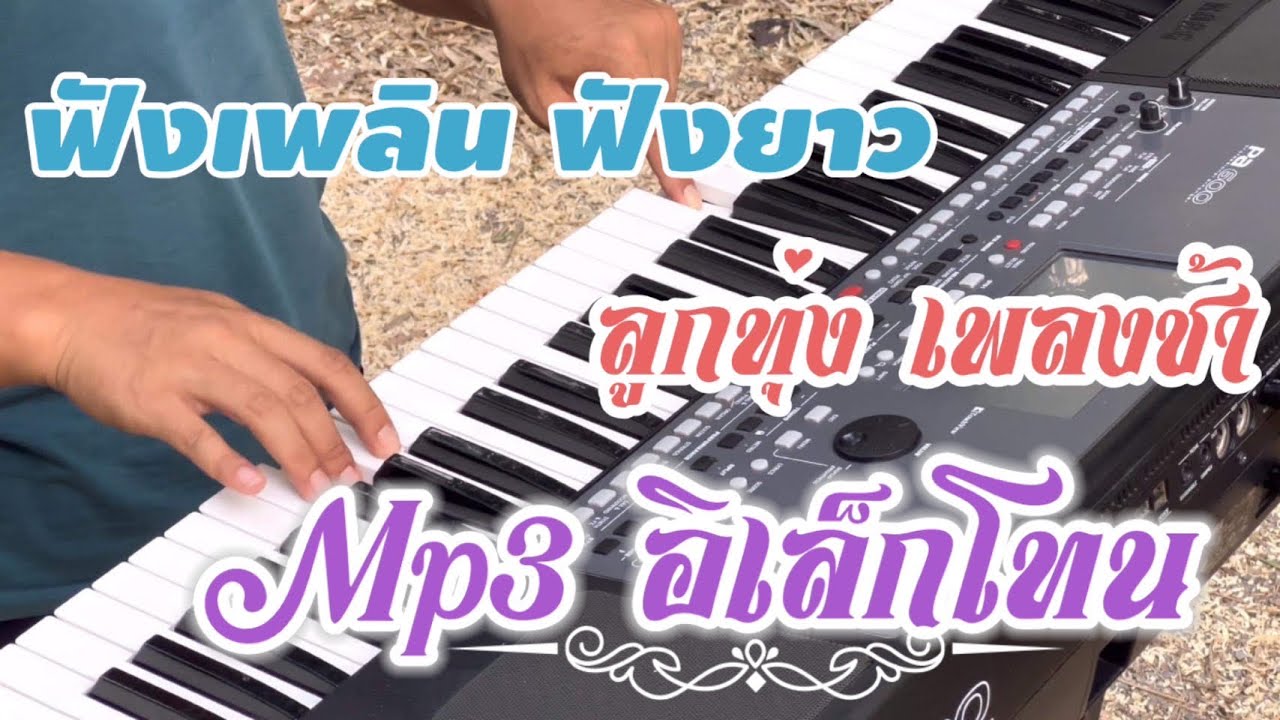 #รวมเพลงลูกทุ่งเก่าๆ -เสียงดีๆ #เบสแน่น#อิเล็กโทนเล่นสด |ฟังยาวๆเพลินๆ
