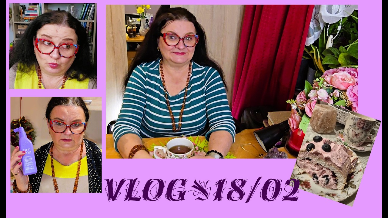 VLOG#18/02/26☕TRADYCYJNY ZEGAR Z CYFERBLATEM/ MOJE ROZKMINY /ZAKUPY /ŚRODA POPIELCOWA- TRADYCJE