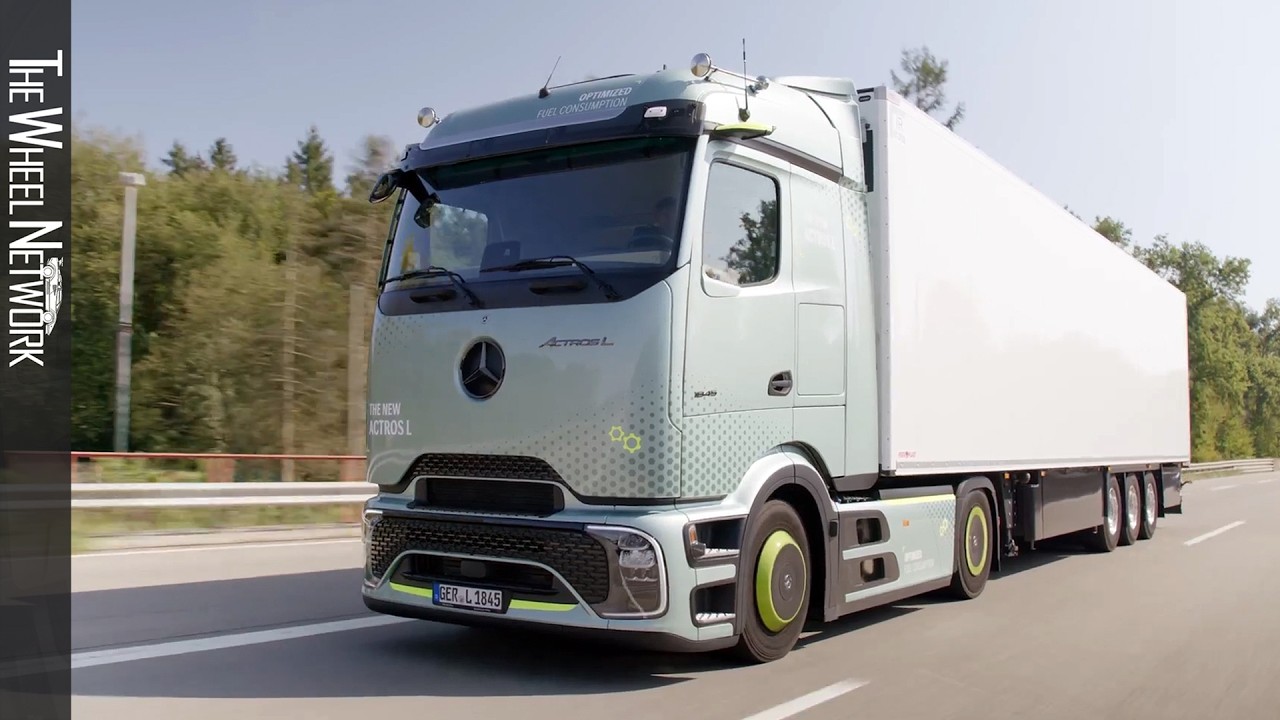 2025 Mercedes-Benz Actros L – Driving, Interior, Exterior