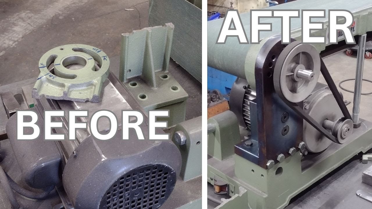 INSANE belt sander REPAIR!