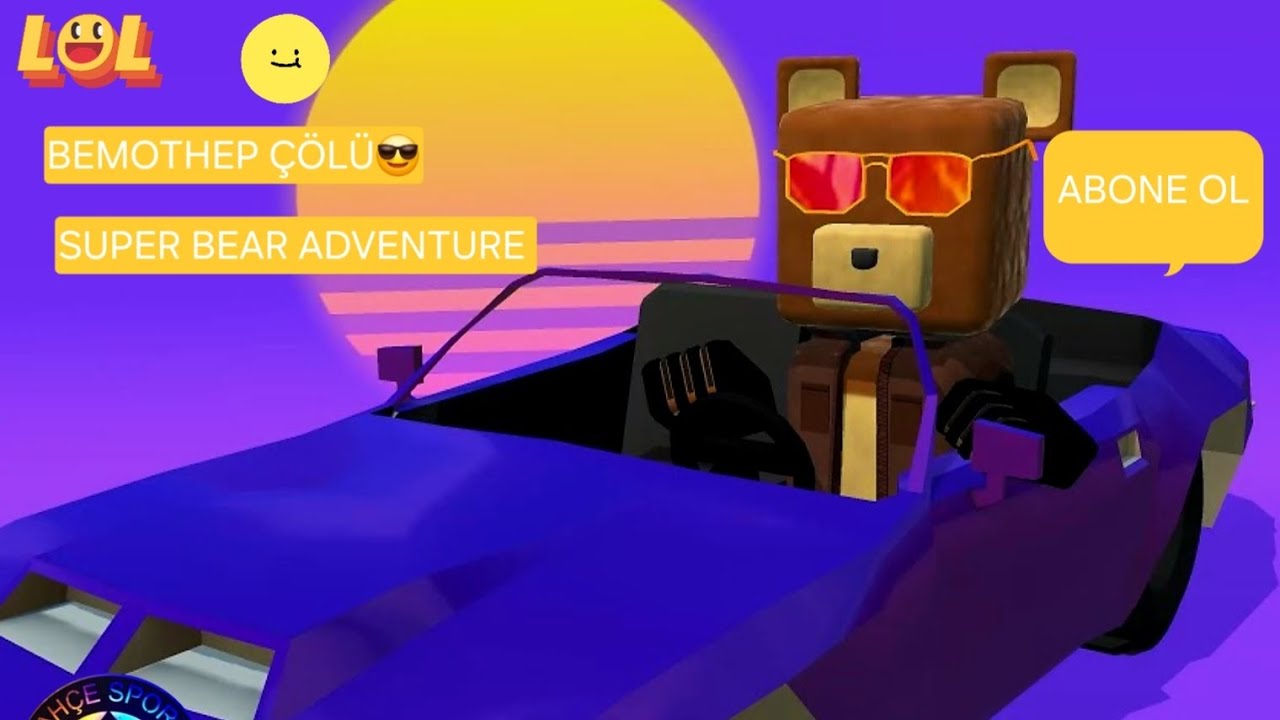 SUPER BEAR ADVENTURE BEMOTHEP ÇÖLÜ BAŞTAN SONA FUL İZLE👍