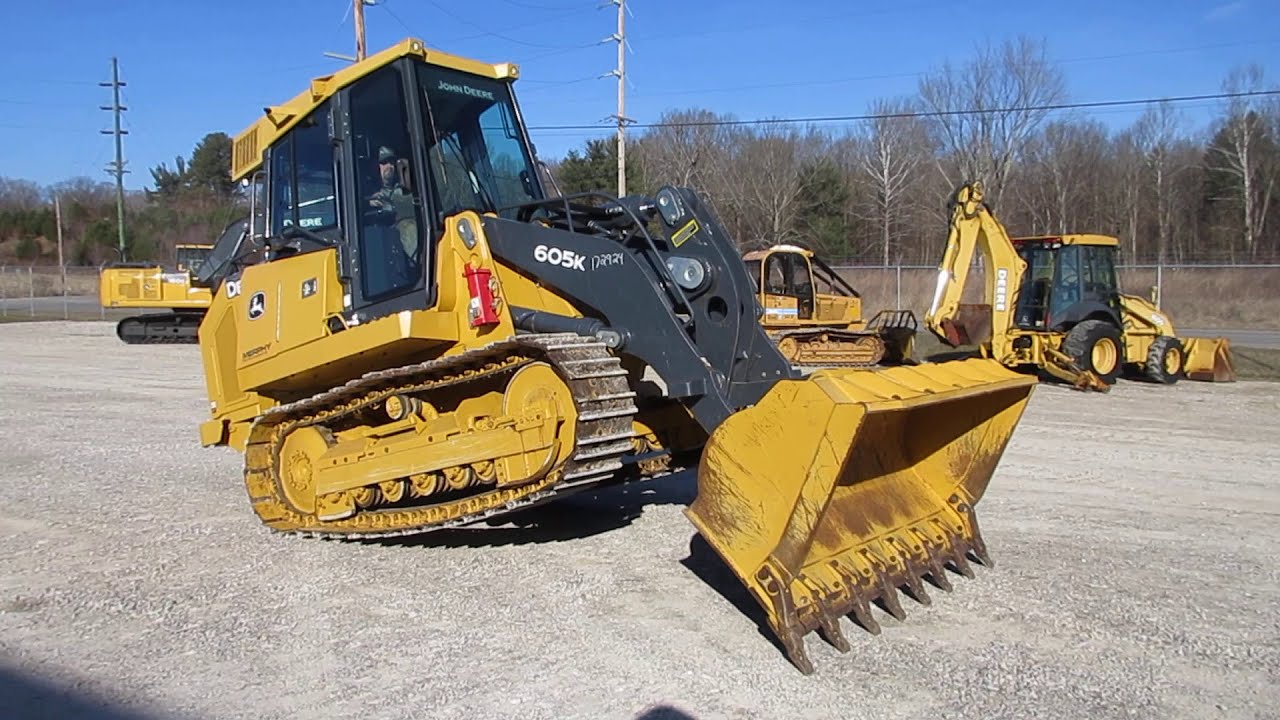2016 John Deere 605K track Loader One owner LOW HOURS C&C Equipment