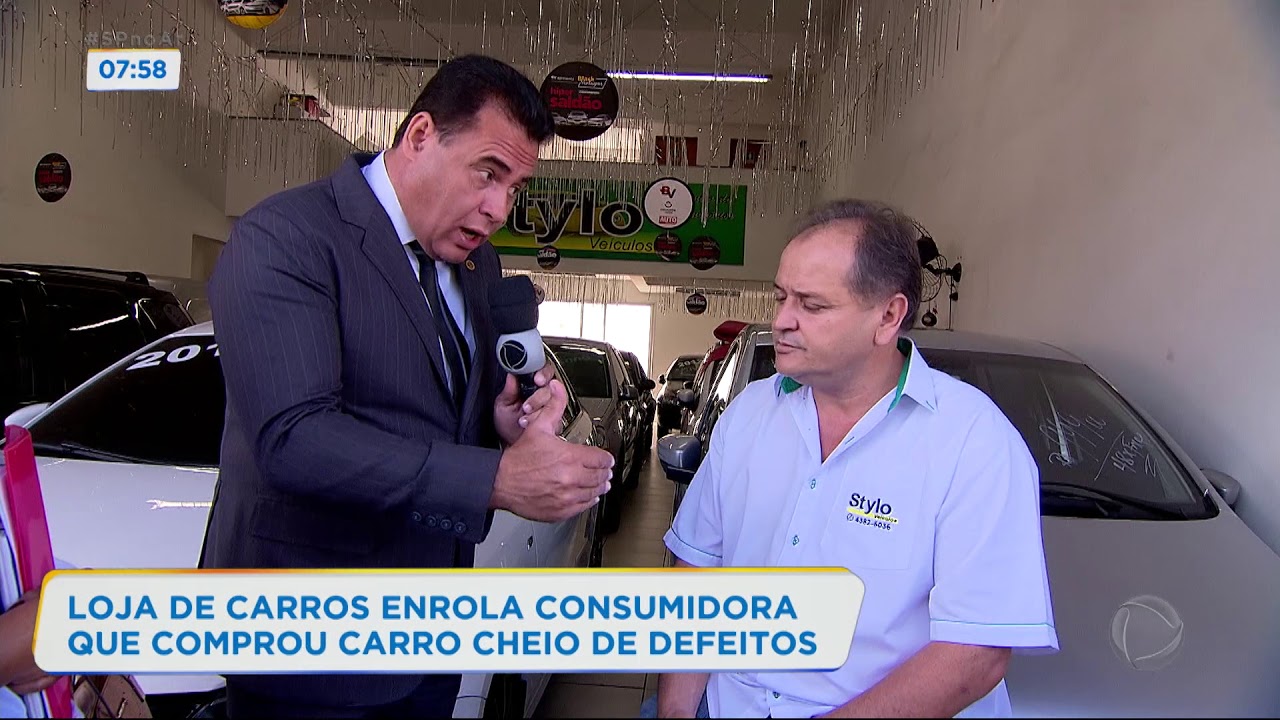 Loja vende carro com defeito!