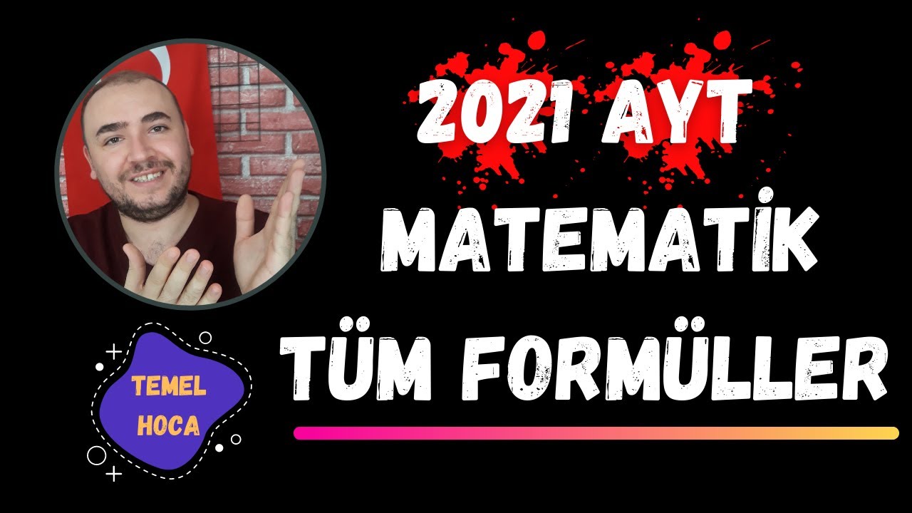 2021 AYT MATEMATİK FULL TEKRAR |BÜTÜN FORMÜLLER| TEMEL HOCA