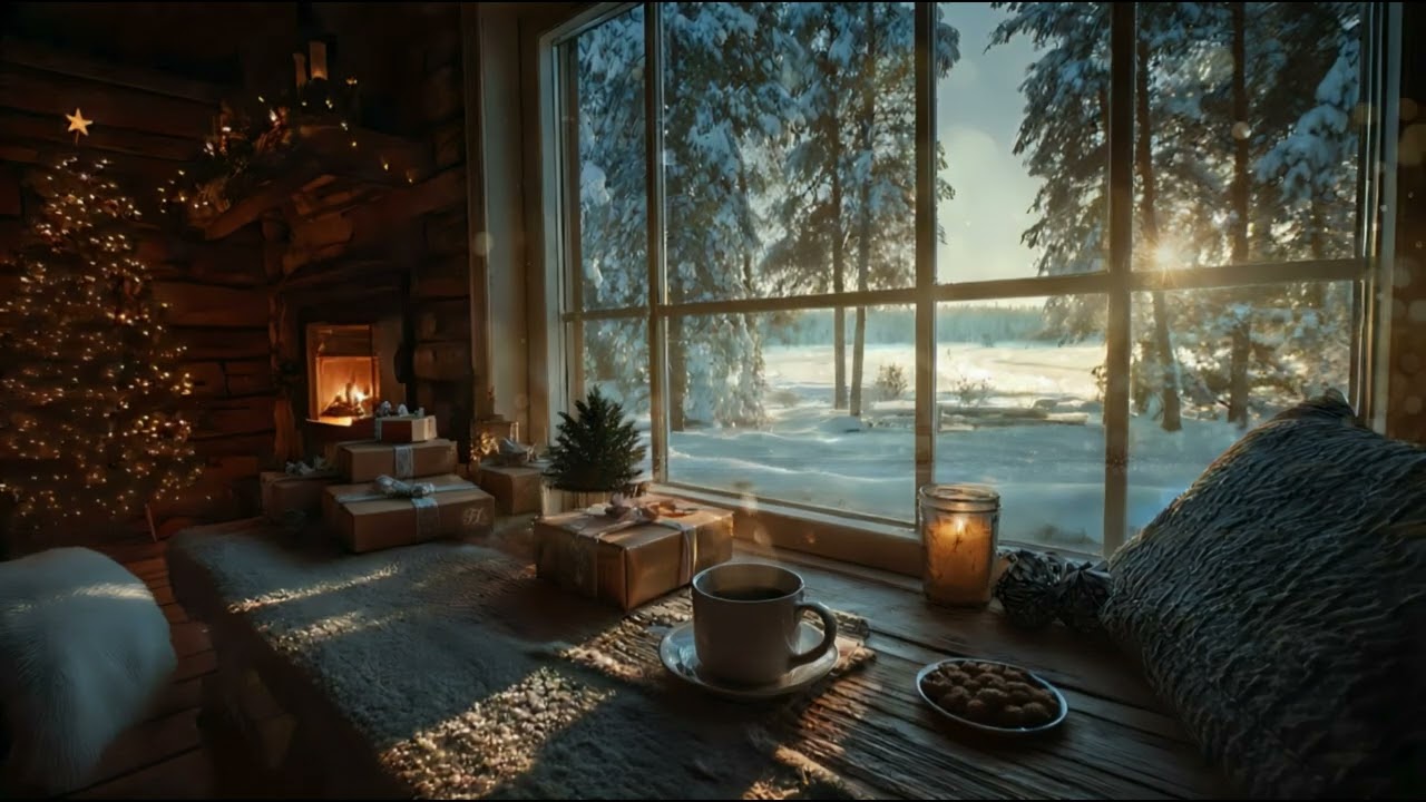 Christmas Morning | Cozy Winter Ambience | Original Music & Visuals