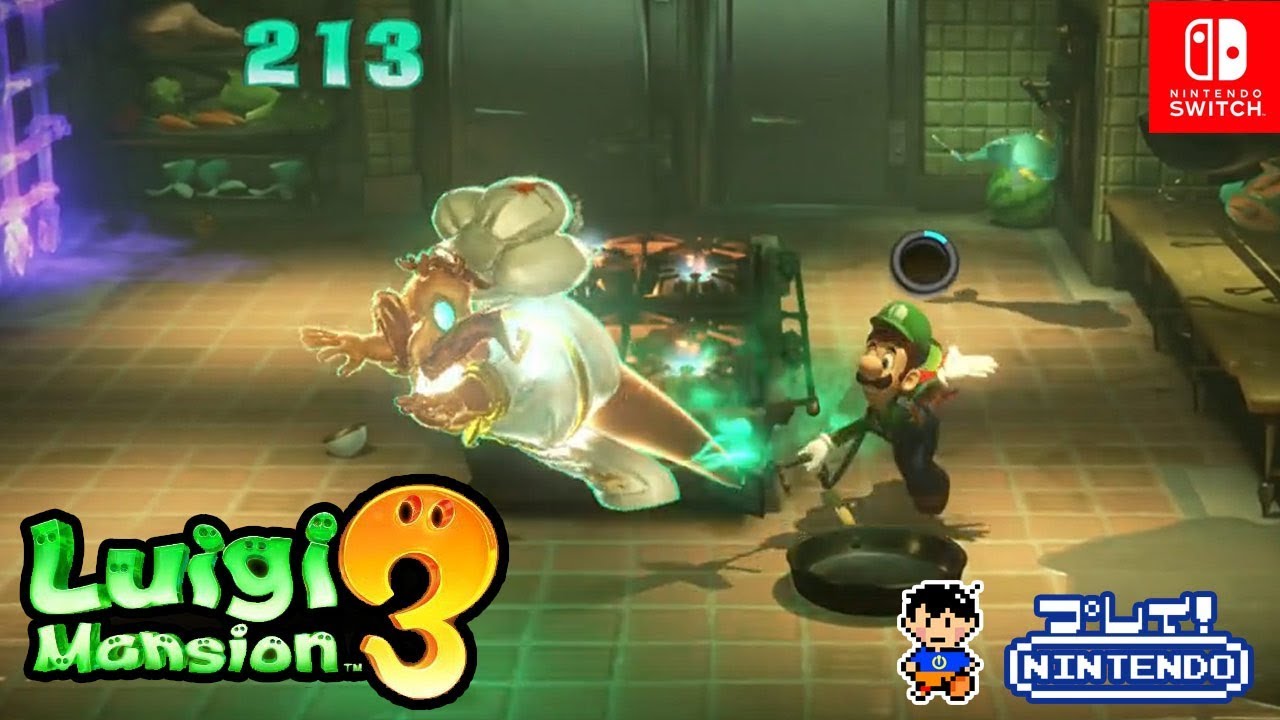 【Switch】任天堂『ルイージマンション３』＿実況いちすけ👻②