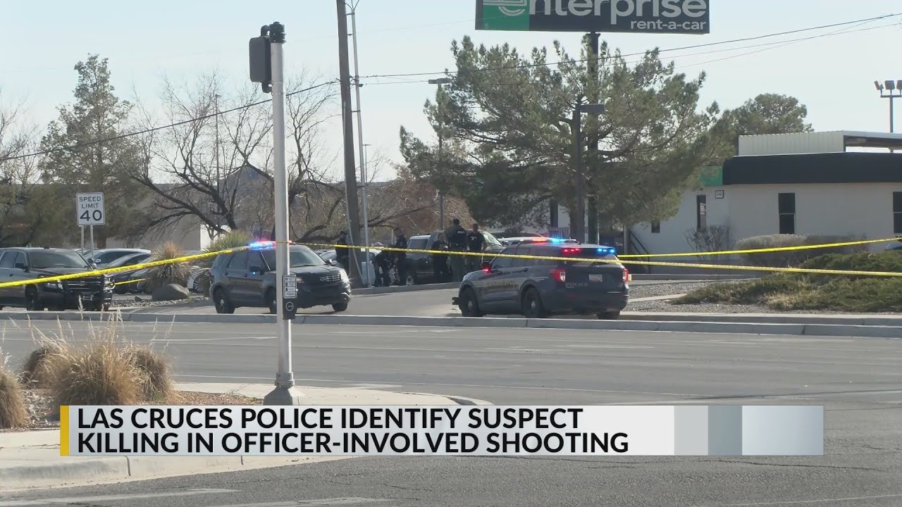 1 person dead following officer-involved shooting in Las Cruces; investigation underway