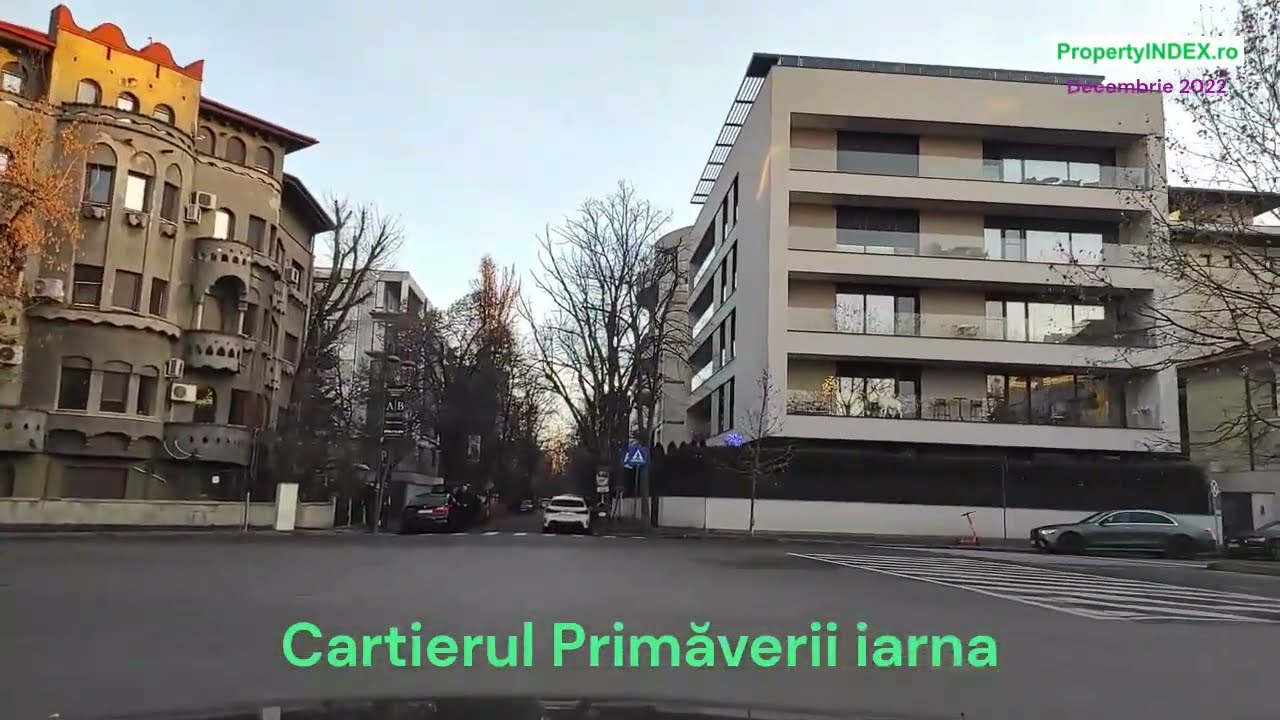 Cartierul Primăverii iarna - Property INDEX