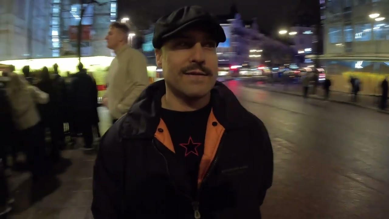 Night life in Stockholm full trip in Pashto 