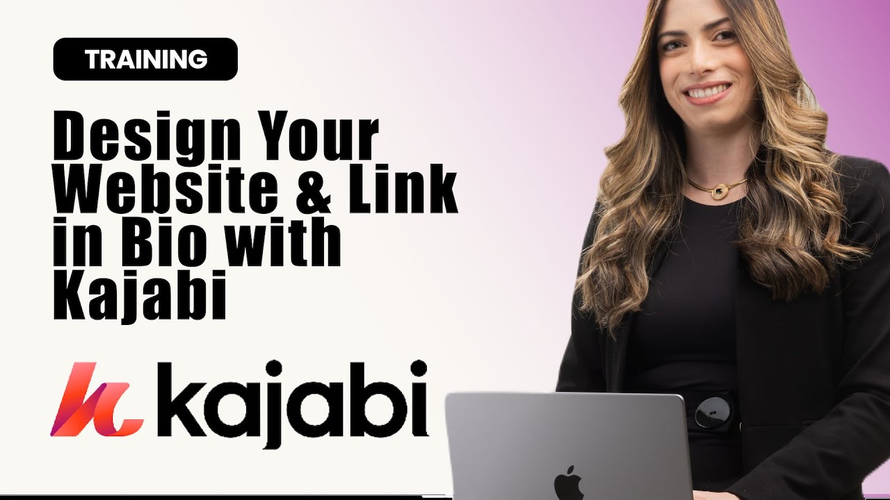 Kajabi Tutorial: How to Design a Professional Kajabi Website & Link in Bio | Step-by-Step Guide 2025