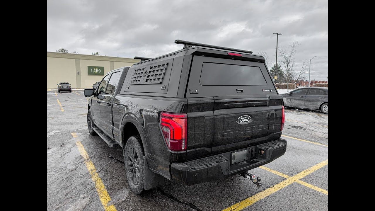 LAX Premium Aluminum Truck Cap Installation Guide (no utility track)
