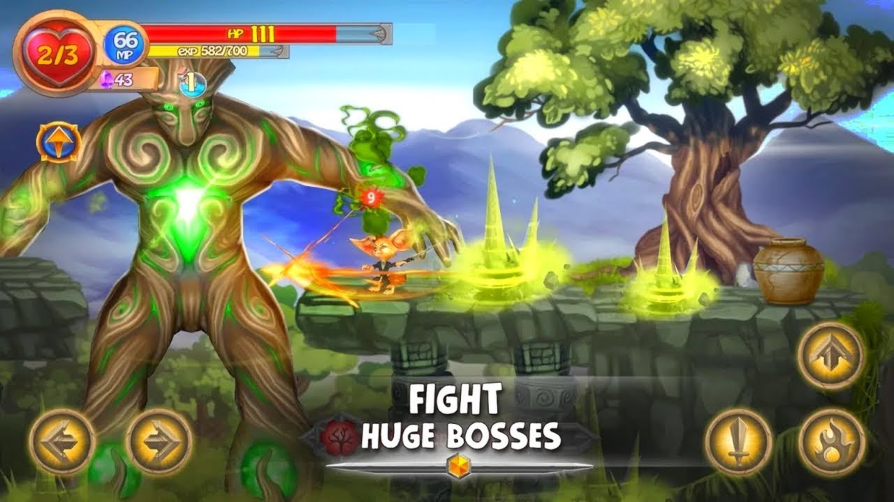 Fin & Ancient Mystery: platformer adventure - Android iOS Gameplay HD