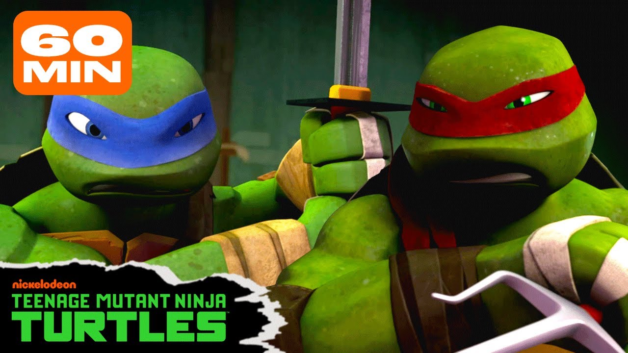 Ninja Turtles Fight EACH OTHER! | 🔵 Leo vs. Raph 🔴 | TMNT