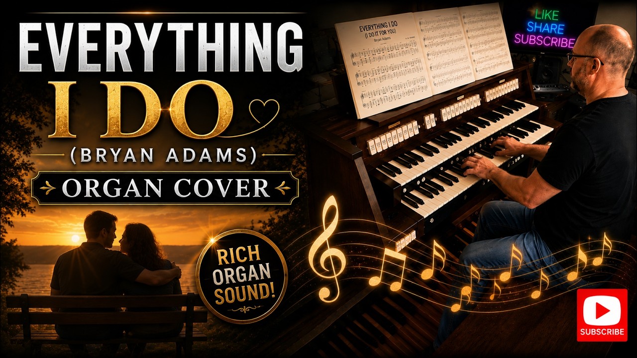 PIPE ORGAN COVER: EVERYTHING I DO (Bryan Adams) by Martijn Koetsier