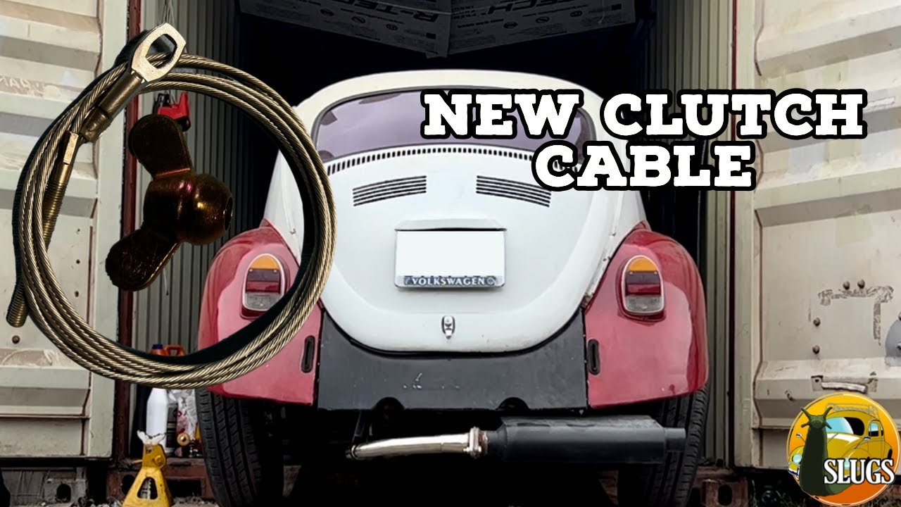 VW Beetle Clutch cable replacement
