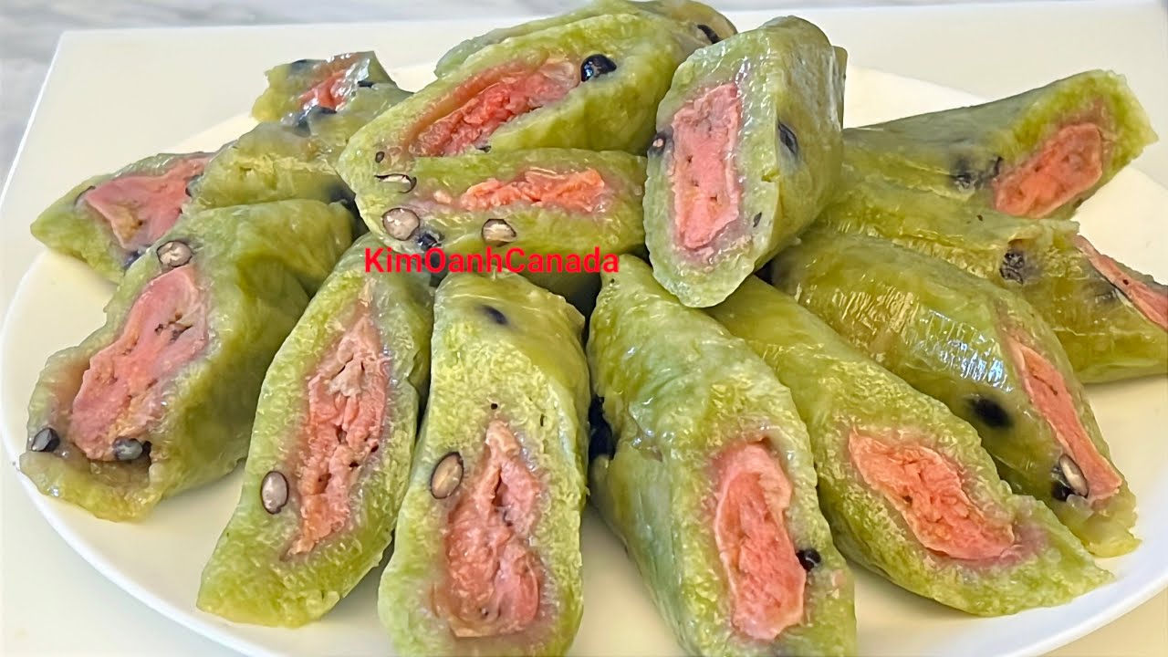 Bánh Tét Nhân Chuối Làm Theo Cách Này Rất Ngon Gói Dễ Hấp Nhanh Khoẻ Re