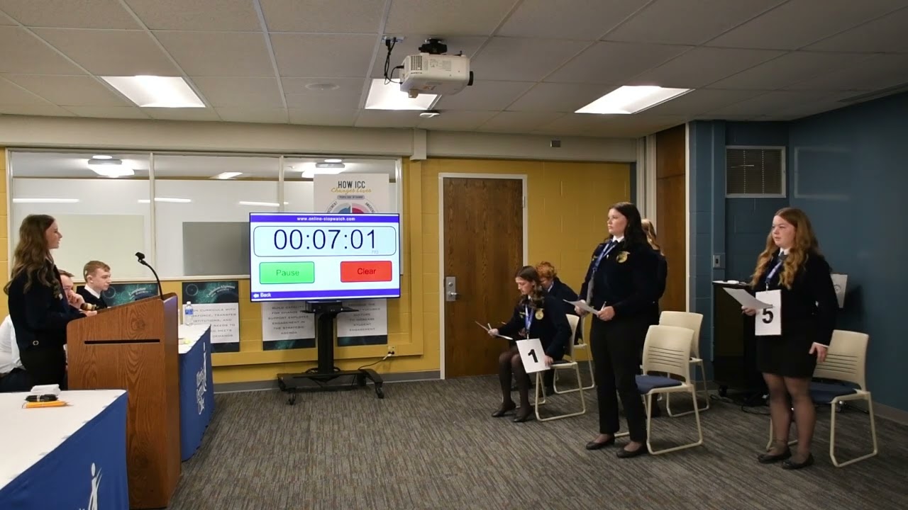 2025 Illinois FFA Parliamentary Procedure - Neoga FFA